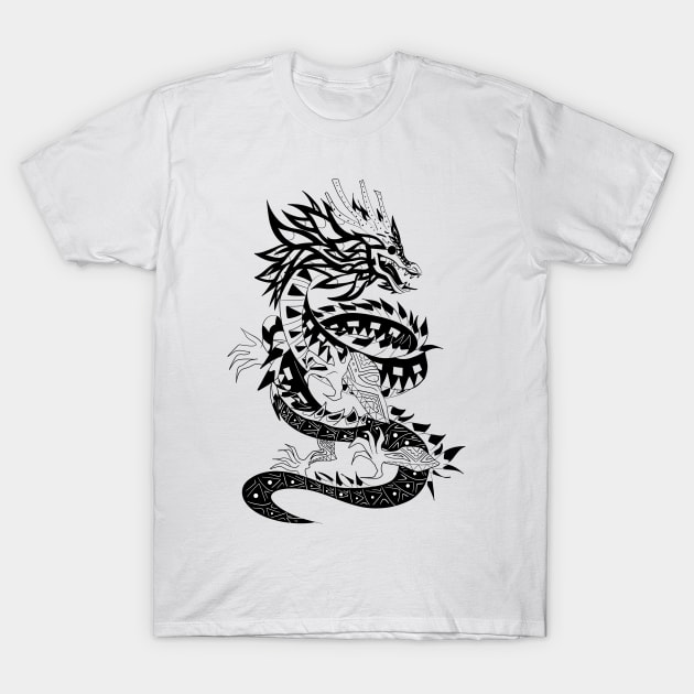 The dragon ecopop T-Shirt by jorge_lebeau